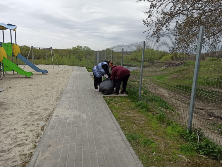 Фотоотчет о проведении всероссийского субботника 22.04.2023 г..