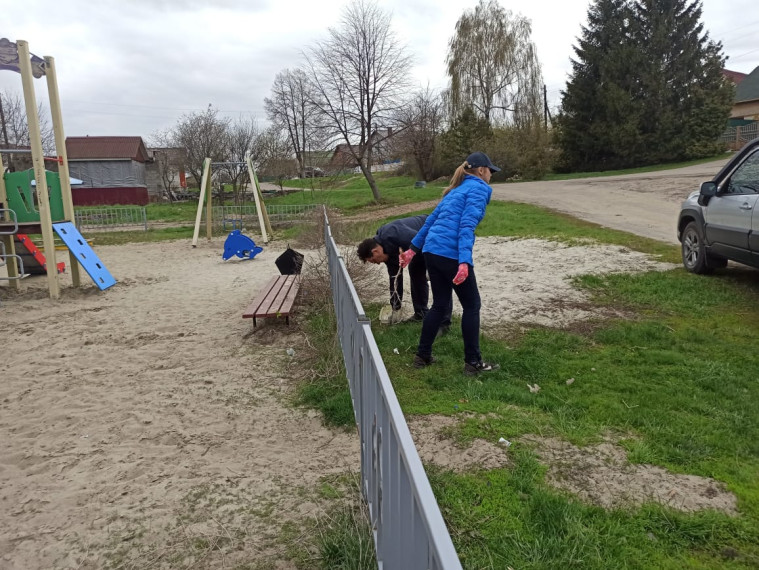 Фотоотчет о проведении всероссийского субботника 22.04.2023 г..