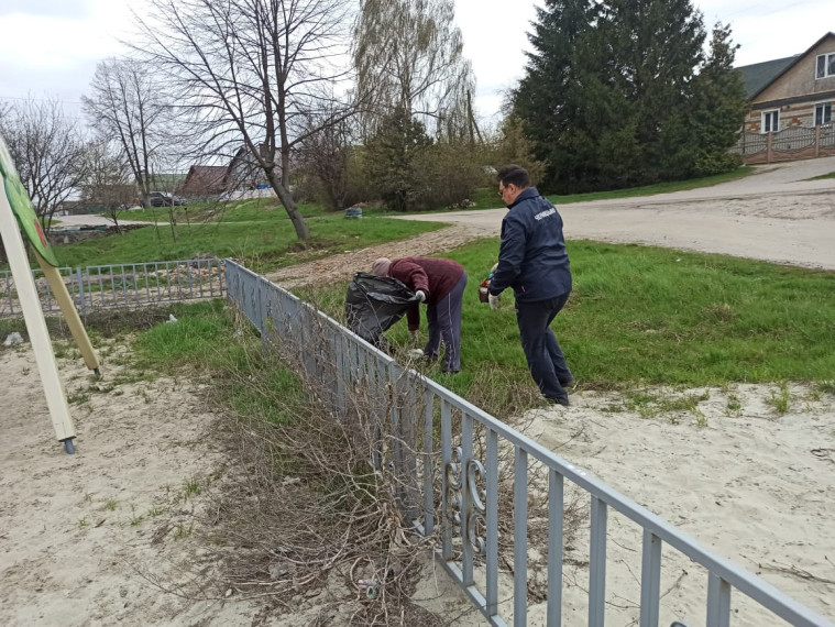 Фотоотчет о проведении всероссийского субботника 22.04.2023 г..