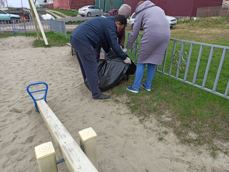 Фотоотчет о проведении всероссийского субботника 22.04.2023 г..