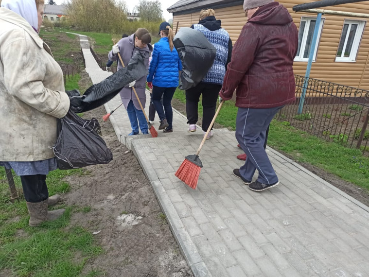 Фотоотчет о проведении всероссийского субботника 22.04.2023 г..