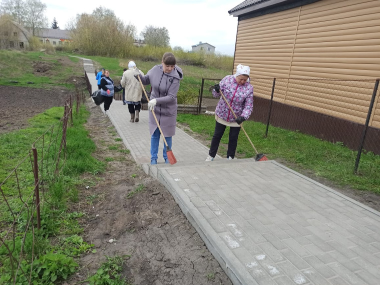 Фотоотчет о проведении всероссийского субботника 22.04.2023 г..